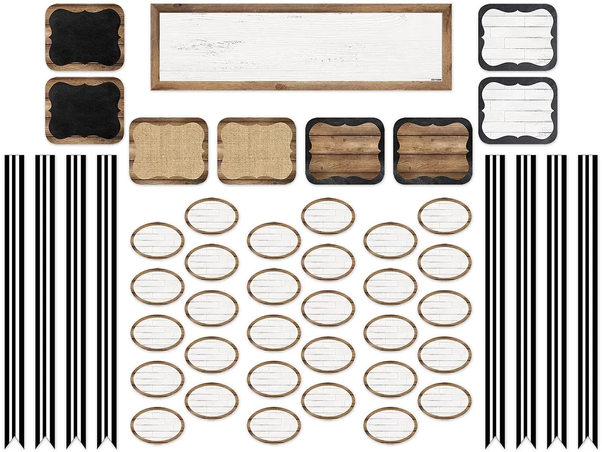 Industrial Chic Classroom Jobs Bulletin Board Set - US 5762