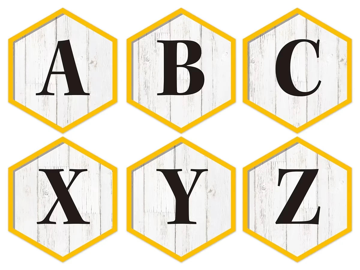 The Hive 4" Punch-Out Letters - US 7870