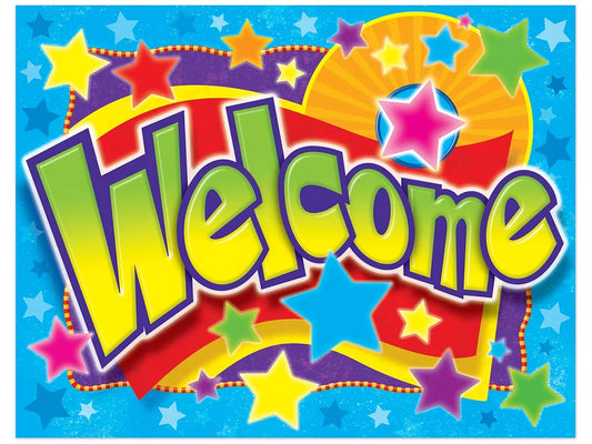Bright Stars Welcome Poster - US 2841