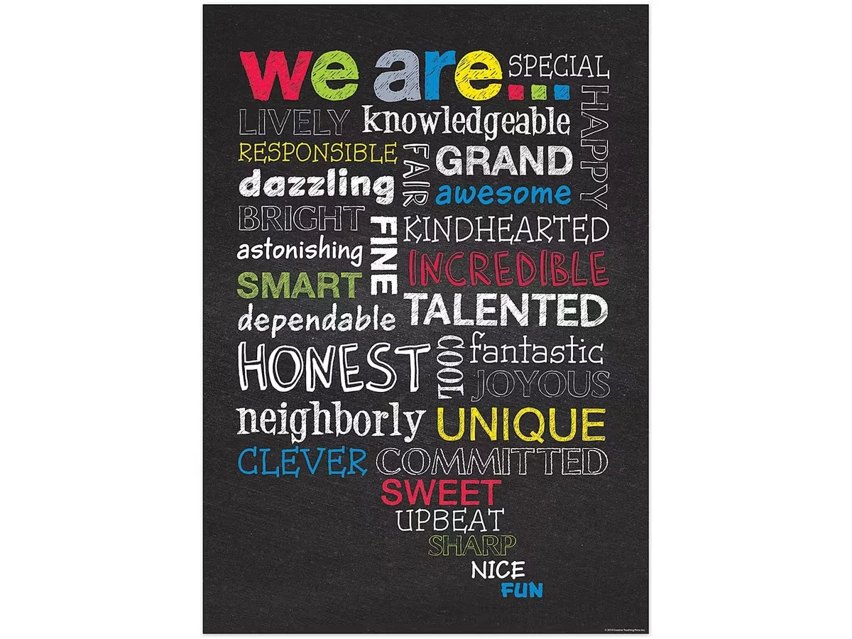 Chalk It Up! We Are… Poster - US 5322