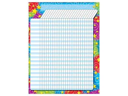Stars & Swirls Incentive Chart - US 8945
