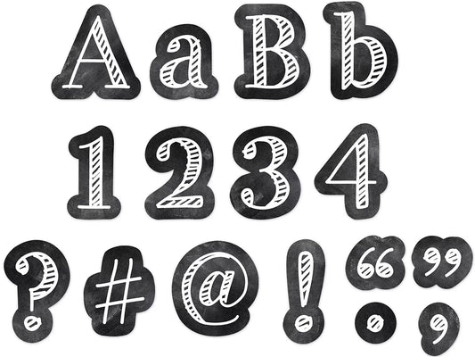 Chalk It Up! 4" Punch-Out Letters - US 1719
