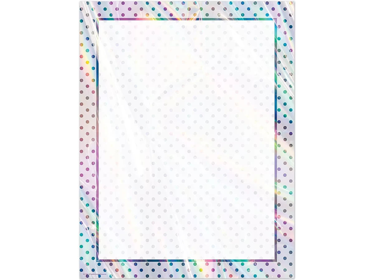 Iridescent Blank Poster - US 8787
