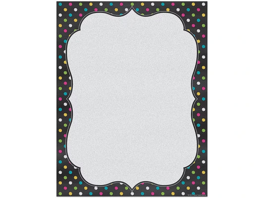 Chalkboard Brights Blank Poster - US 9938