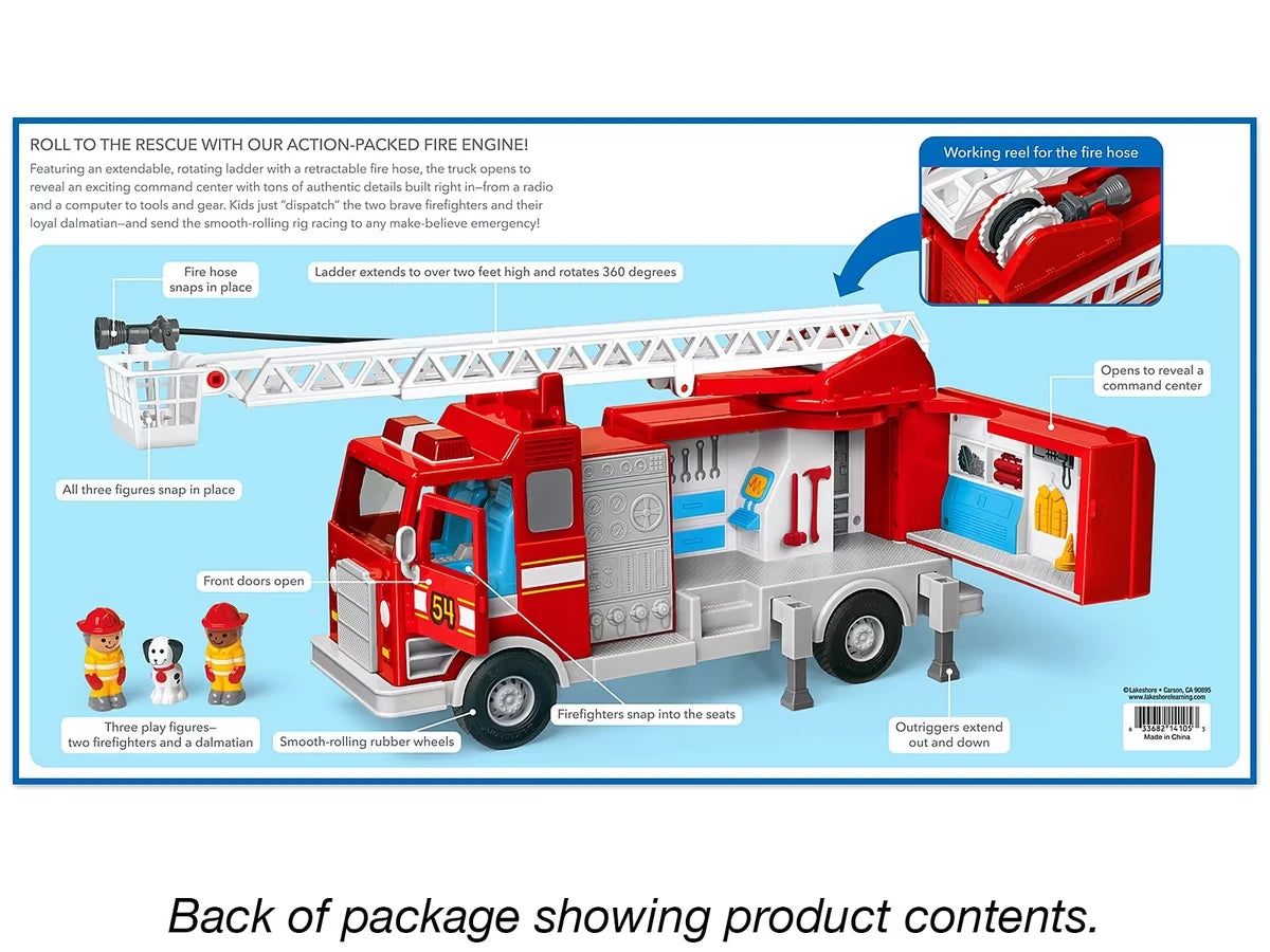 Real-Action Fire Engine - US 8158