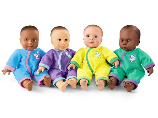 Lakeshore Washable Baby Dolls - Complete Set - US 7939