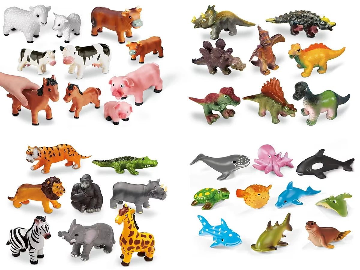 Soft & Squeezy Animals - Complete Set - US 3061