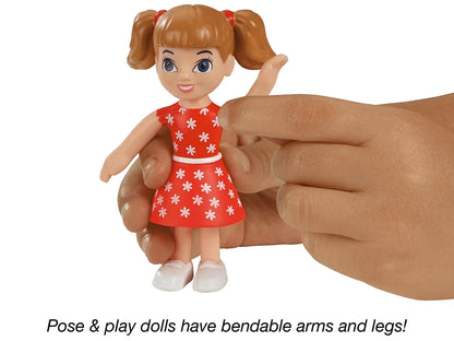 Lakeshore Pose & Play Dolls - Caucasian Family - US 8638