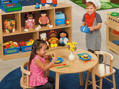 Butcher-Block Table and Chair Set - US 3723