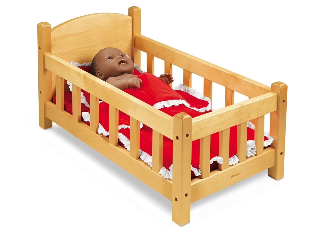 Lakeshore Hardwood Doll Crib - US 8909