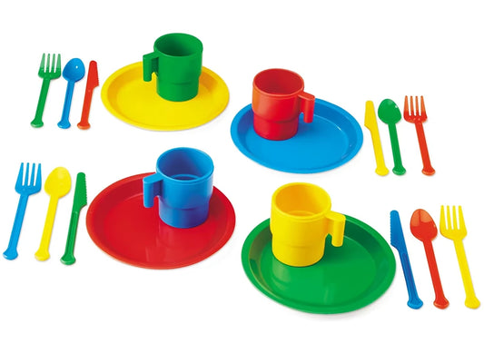 Indestructible Play Dishes - 4-Service Set - US 7641