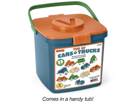 Tub of Cars & Trucks - US 6602