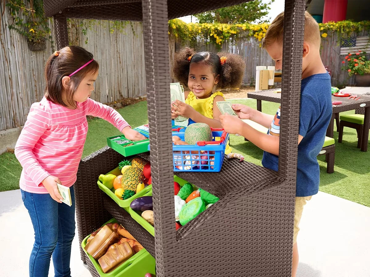 Outdoor Pretend & Play Market - US 6208