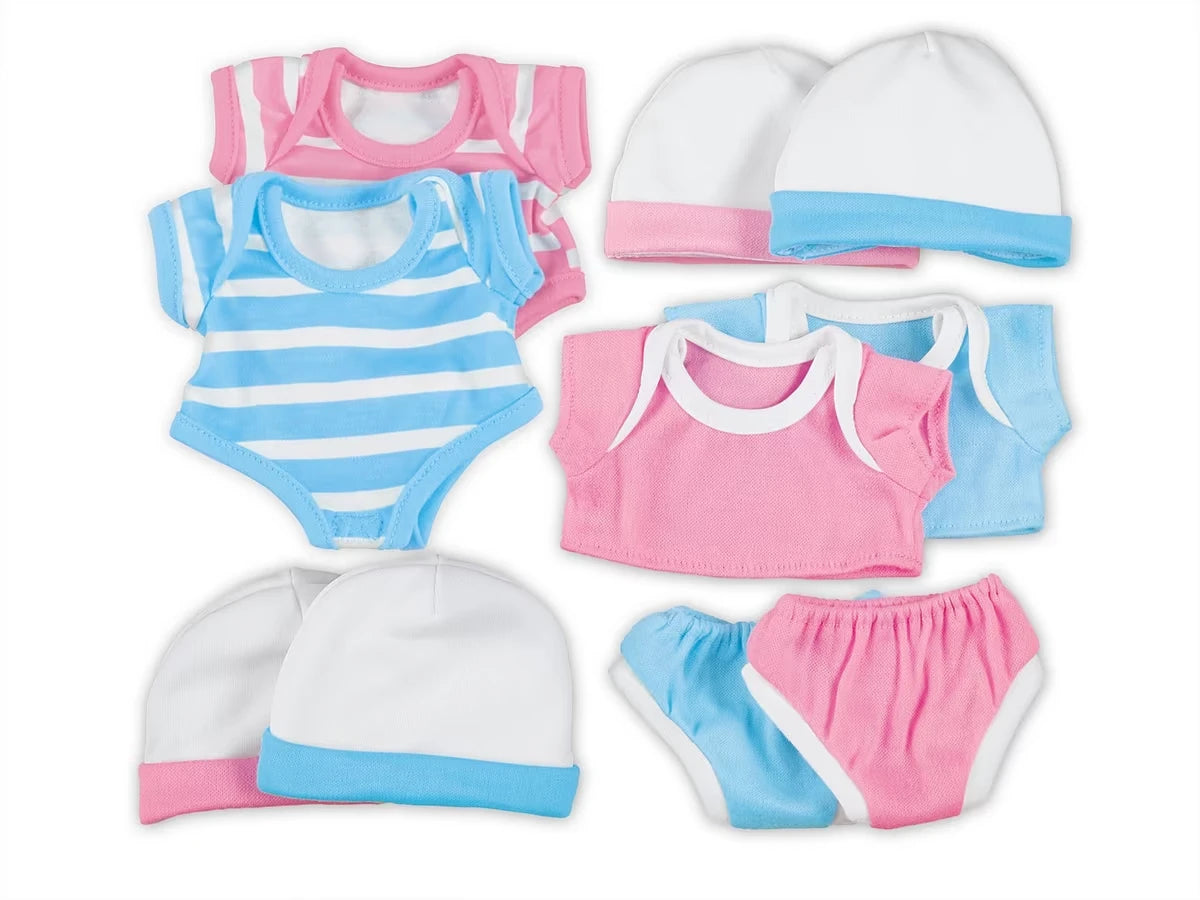 Bedtime Clothes for 10" Newborn Dolls - US 9101