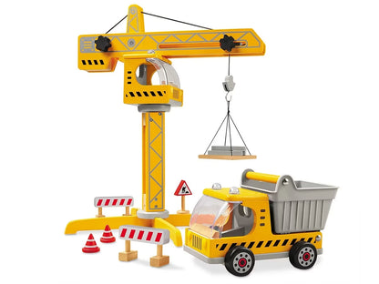 Real-Working Construction Crane - US 9146