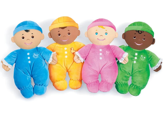 Lakeshore Cuddly Washable Dolls - Complete Set - US 1271
