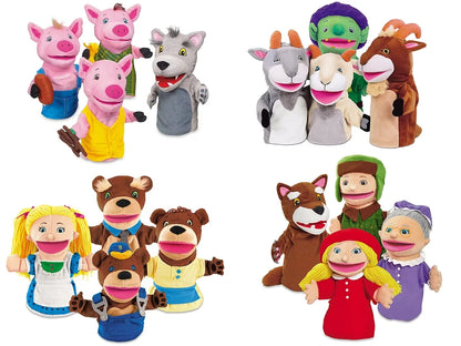 Let’s Talk! Storytelling Puppets - Complete Set - US 8842