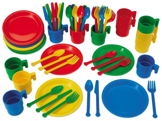 Indestructible Play Dishes - 12-Service Set - US 2036