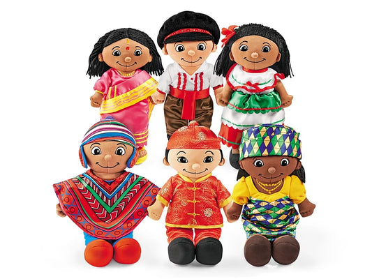 Washable Dolls from Around the World - Complete Set - US 2310