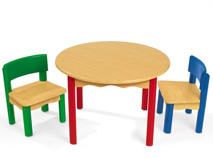 Toddler-Tough Table & Chairs Set - US 8027