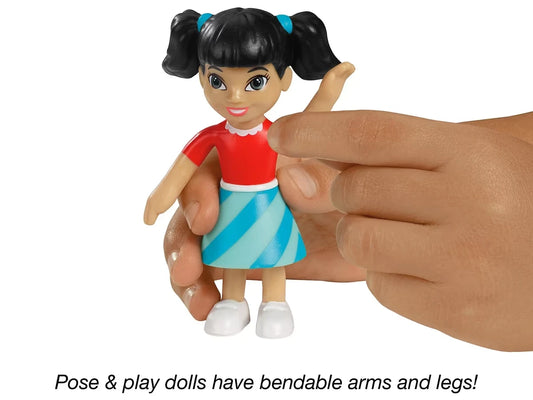 Lakeshore Pose & Play Dolls - Asian Family - US 4444