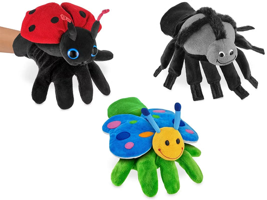 Cute Critters Glove Puppets Set - US 3459