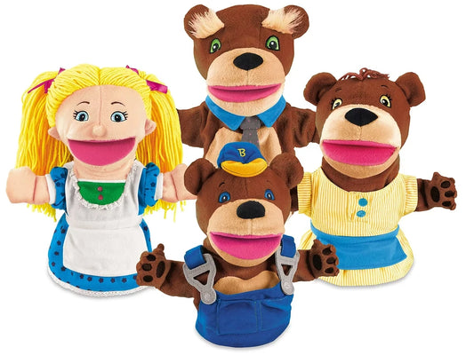 Goldilocks & the Three Bears Storytelling Puppet Set - US 2506