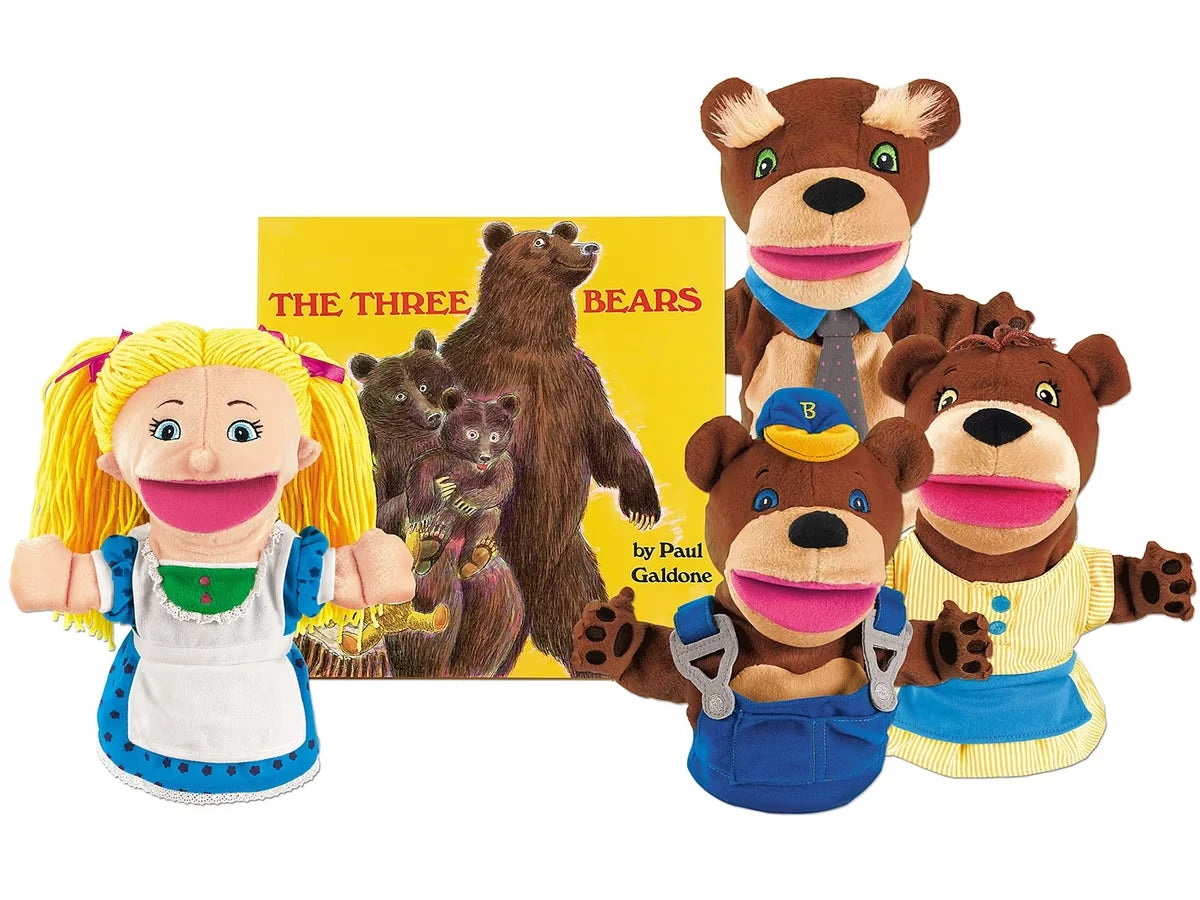 Goldilocks & the Three Bears Storytelling Puppet Set - US 2506
