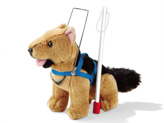 Guide Dog, Harness and Cane - US 7133