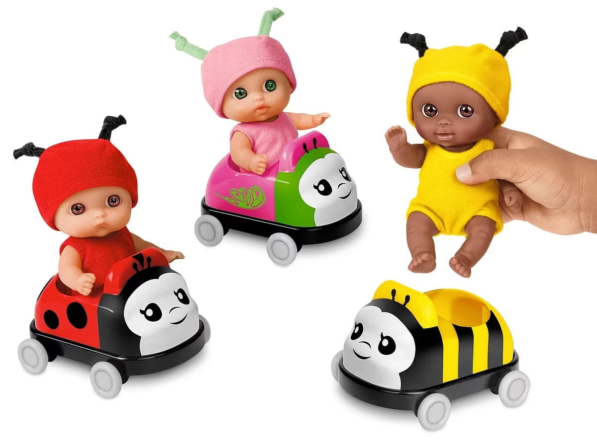 Roll-Along Baby Buggies - US 6855