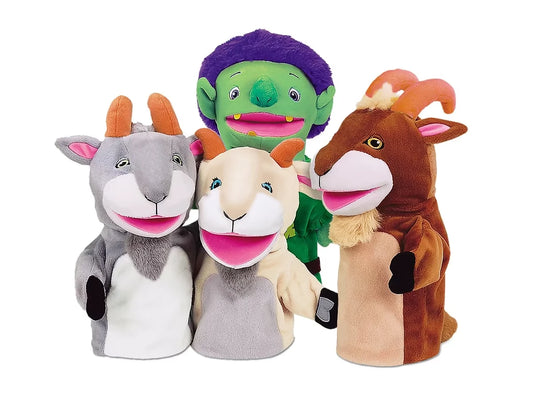 The Three Billy Goats Gruff Storytelling Puppet Set - US 4322