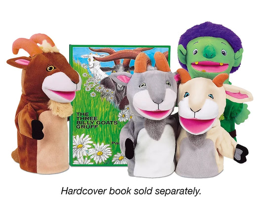 The Three Billy Goats Gruff Storytelling Puppet Set - US 4322