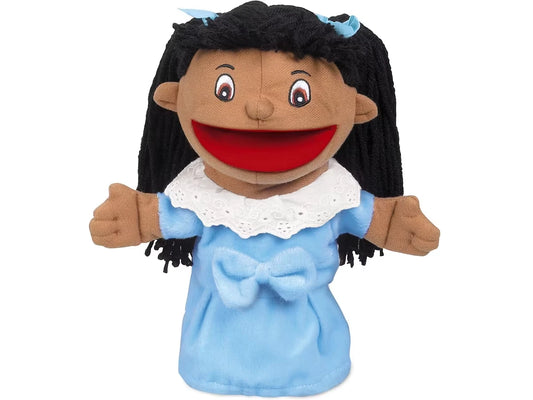 Let’s Talk! Hispanic Girl Puppet - US 5137