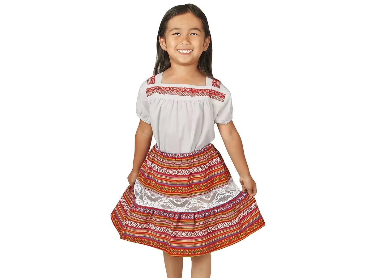Mexican Falda and Blusa - US 1153