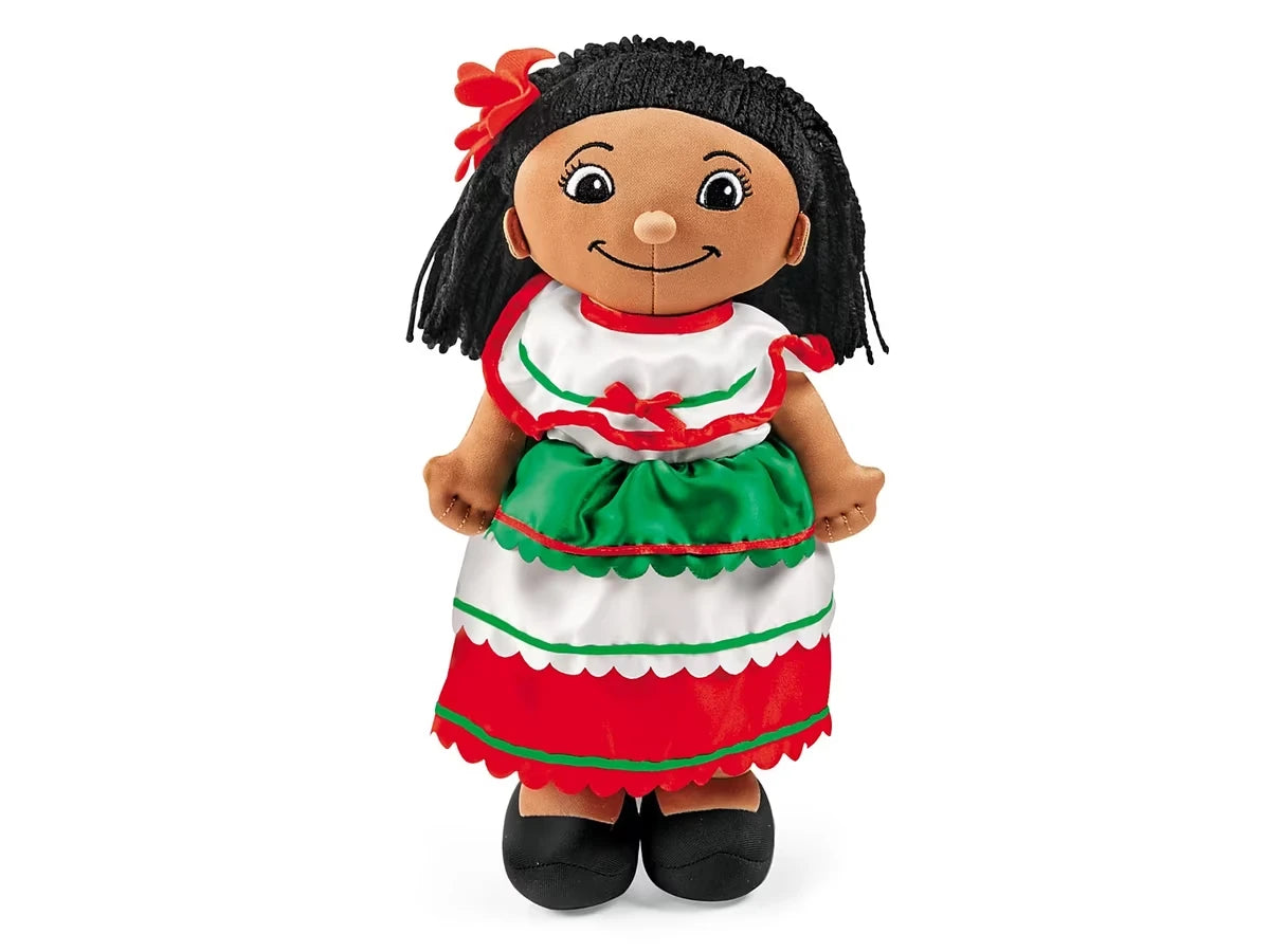 Mexican Girl Washable Doll - US 3721