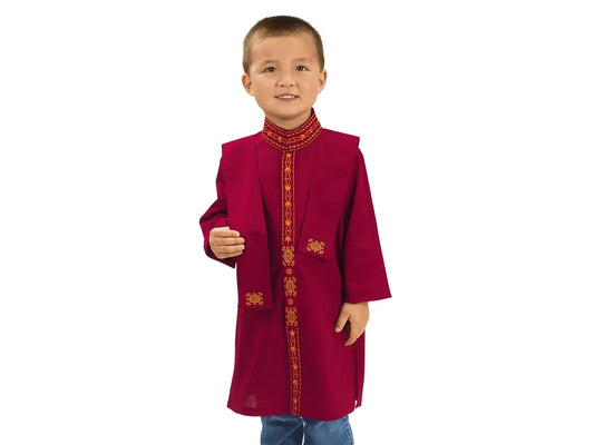 Indian Kurta and Scarf - US 7964