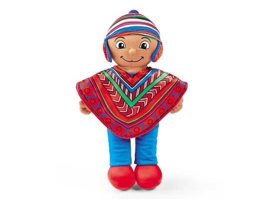 Peruvian Boy Washable Doll - US 8017