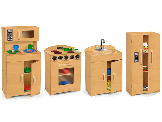 Lakeshore Hardwood Kitchen Set - US 8041