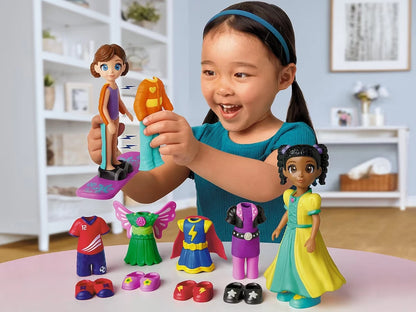 Magnetic Dress & Play Dolls - US 5140
