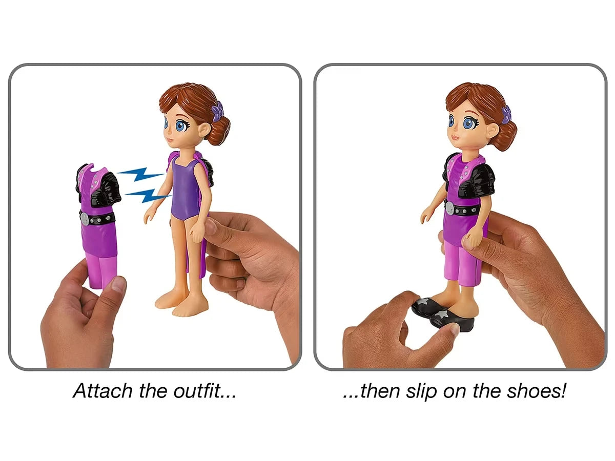 Magnetic Dress & Play Dolls - US 5140