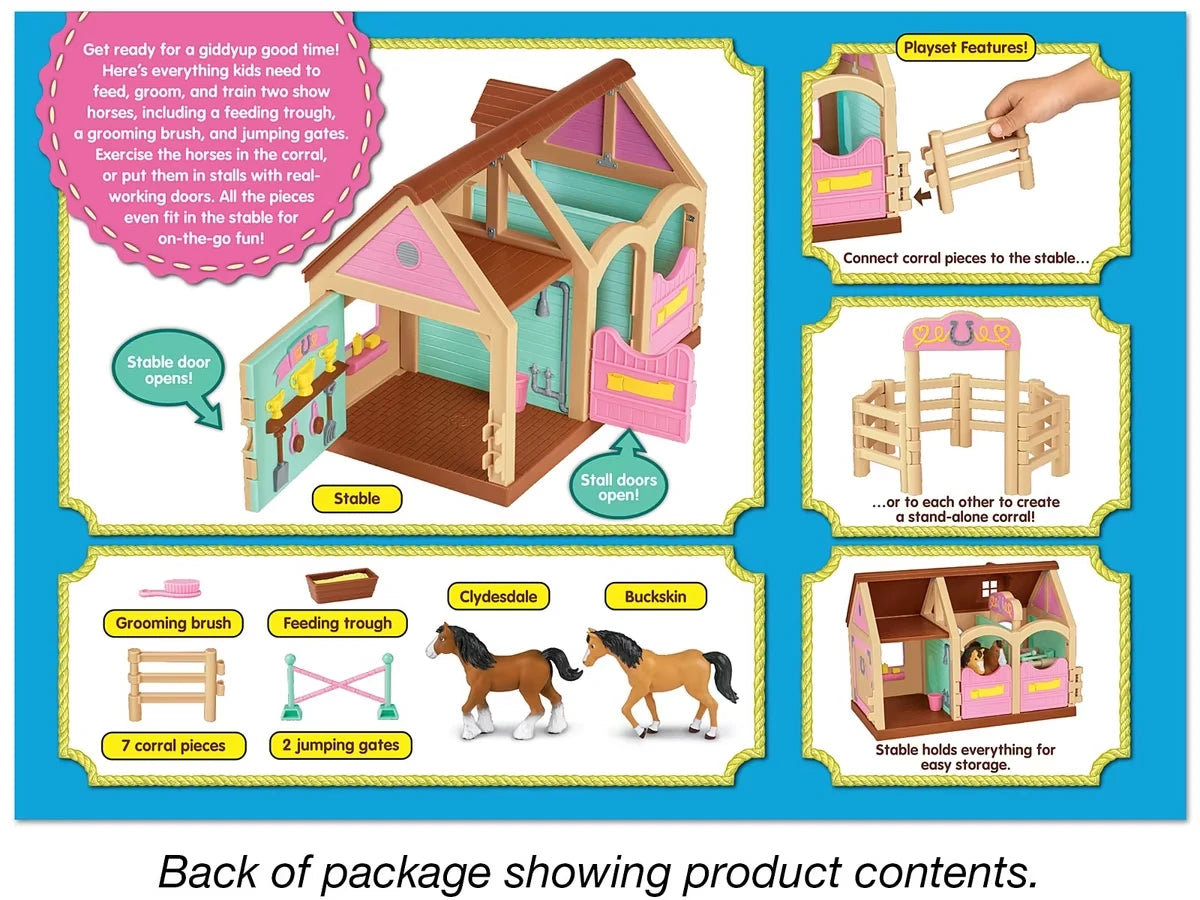 Precious Ponies Playset - US 3349