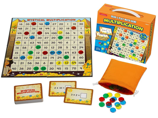 Multiplication Grab & Play Game - Gr. 3-4 - US 5099