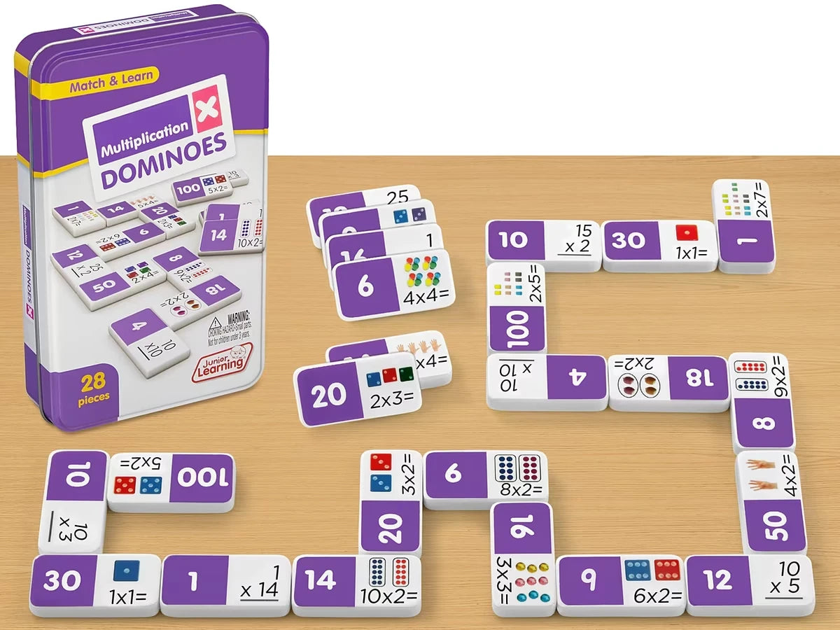 Mastering Multiplication Dominoes - US 5478