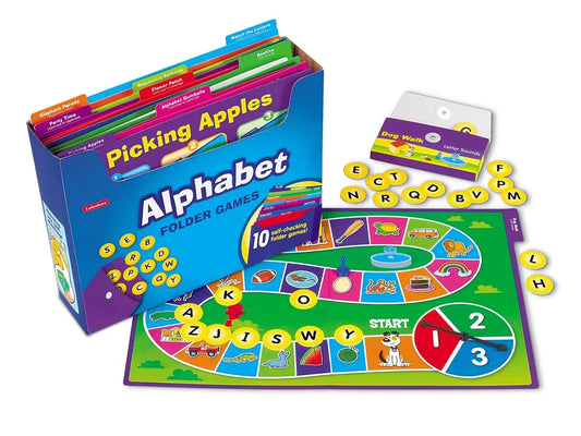 Alphabet Folder Game Library - Pre K-K - US 5985