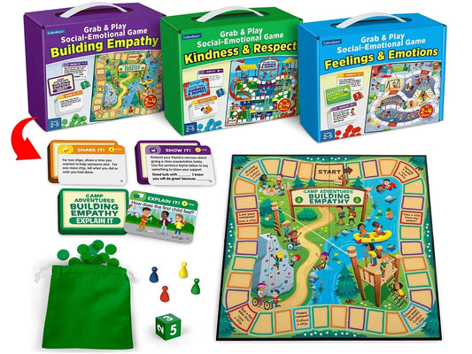 Grab & Play Social-Emotional Games - Complete Set - US 6047