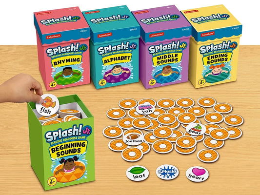 Splash! Jr. Reading Readiness Games - Set of 5 - US 9671