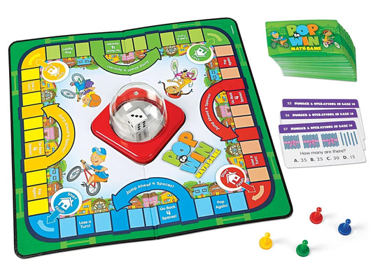 Pop to Win! Math Game - Gr. 1 - US 1120