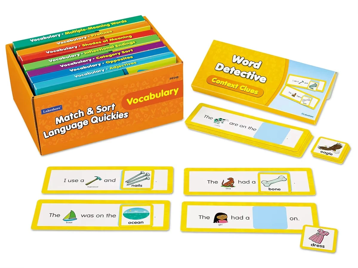 Match & Sort Vocabulary Quickies - K-Gr. 1 - US 9181