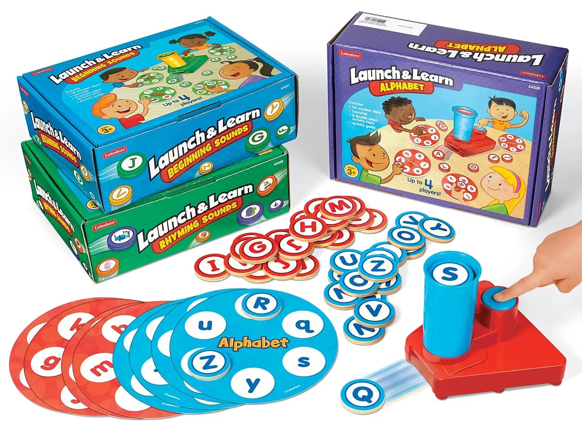 Launch & Learn Language Games - Complete Set - US 1604