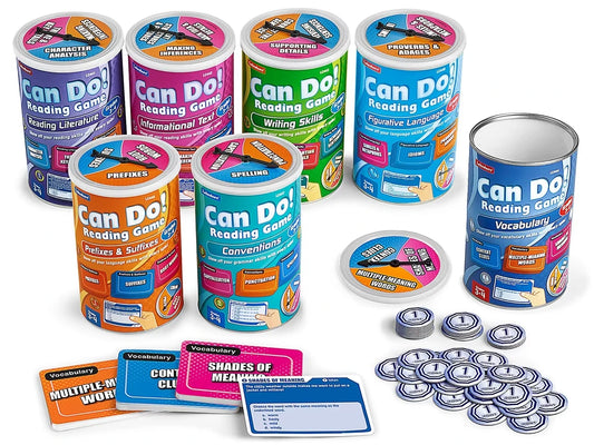 Can Do! Reading Games - Complete Set - US 4486